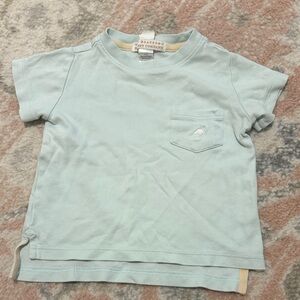 The Beaufort Bonnet Company Seafoam  Short Sleeve Tee with Pocket size 12-18m